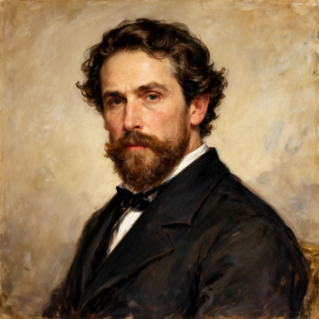 AI-generated illustration of Édouard Manet