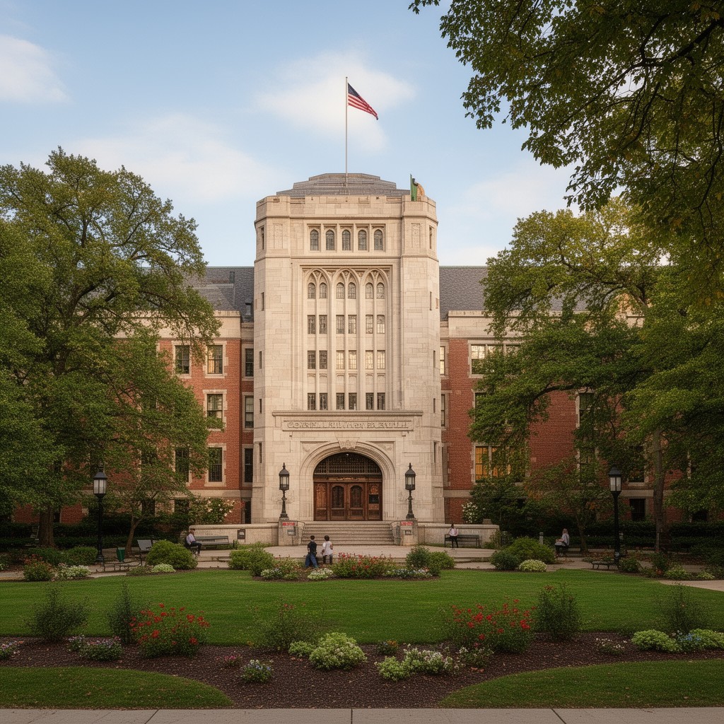 AI-generated illustration of White Hall