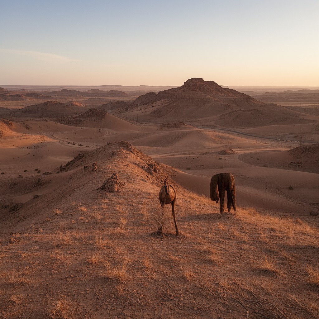 AI-generated illustration of Northern Arabia