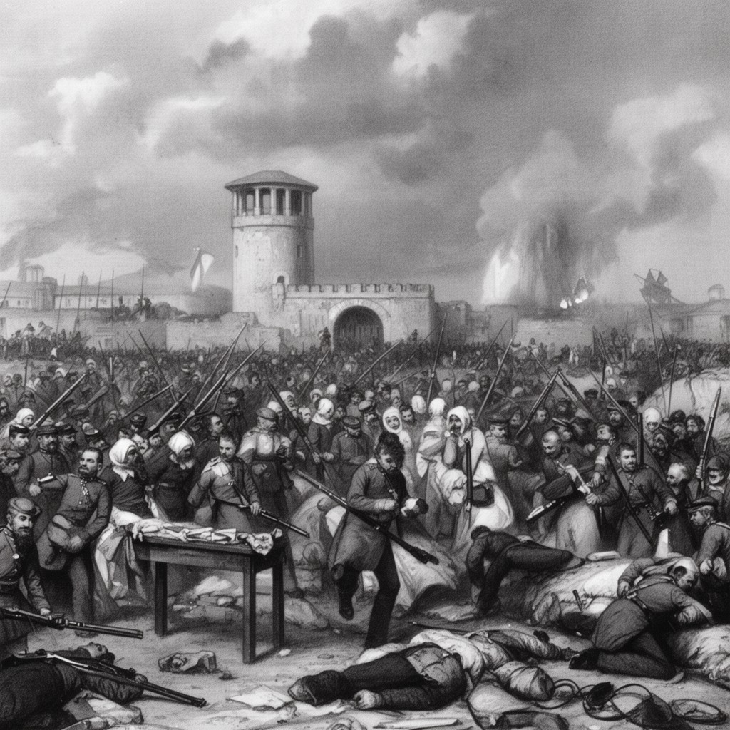 AI-generated illustration of Crimean War