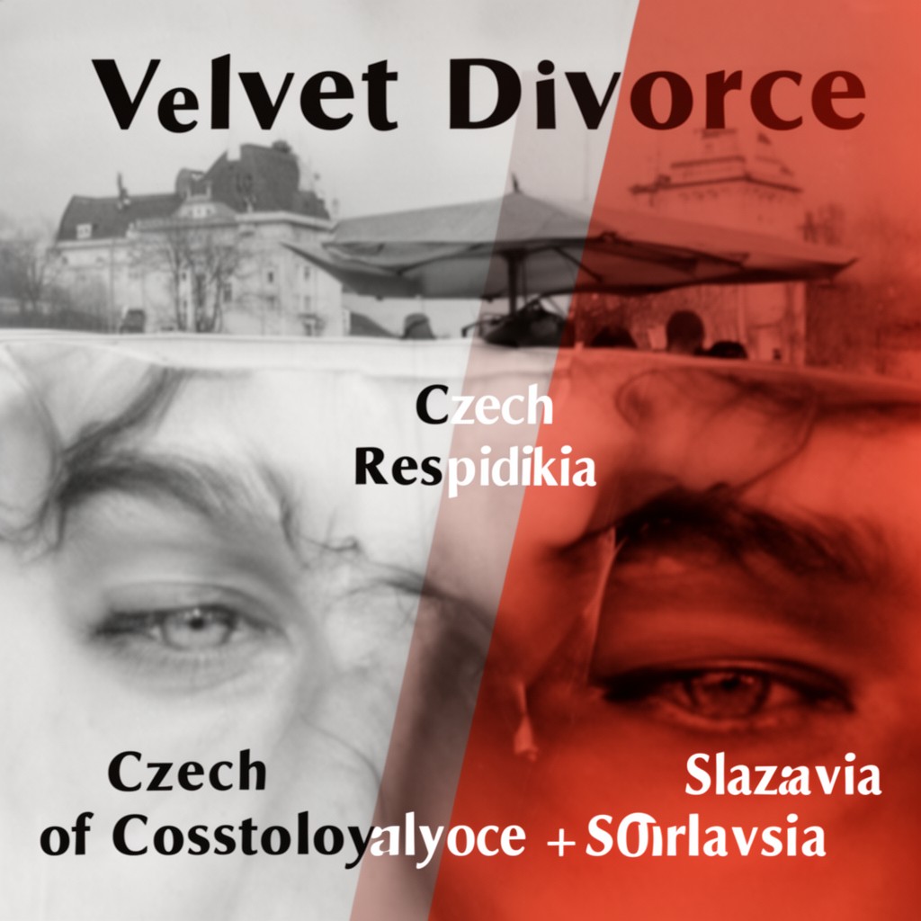 AI-generated illustration of Velvet Divorce