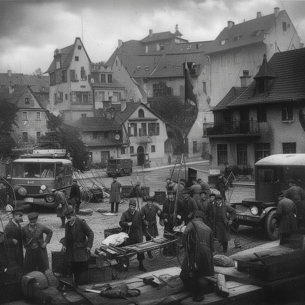 AI-generated illustration of Operation Himmler