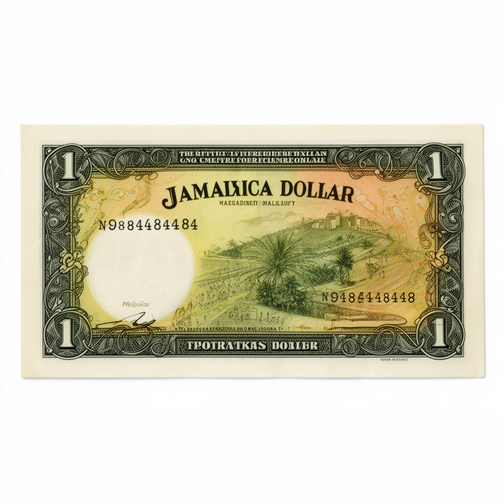 AI-generated illustration of Jamaican dollar
