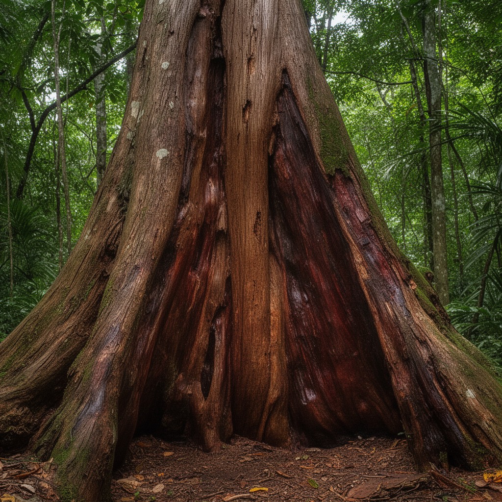 AI-generated illustration of Lignum vitae