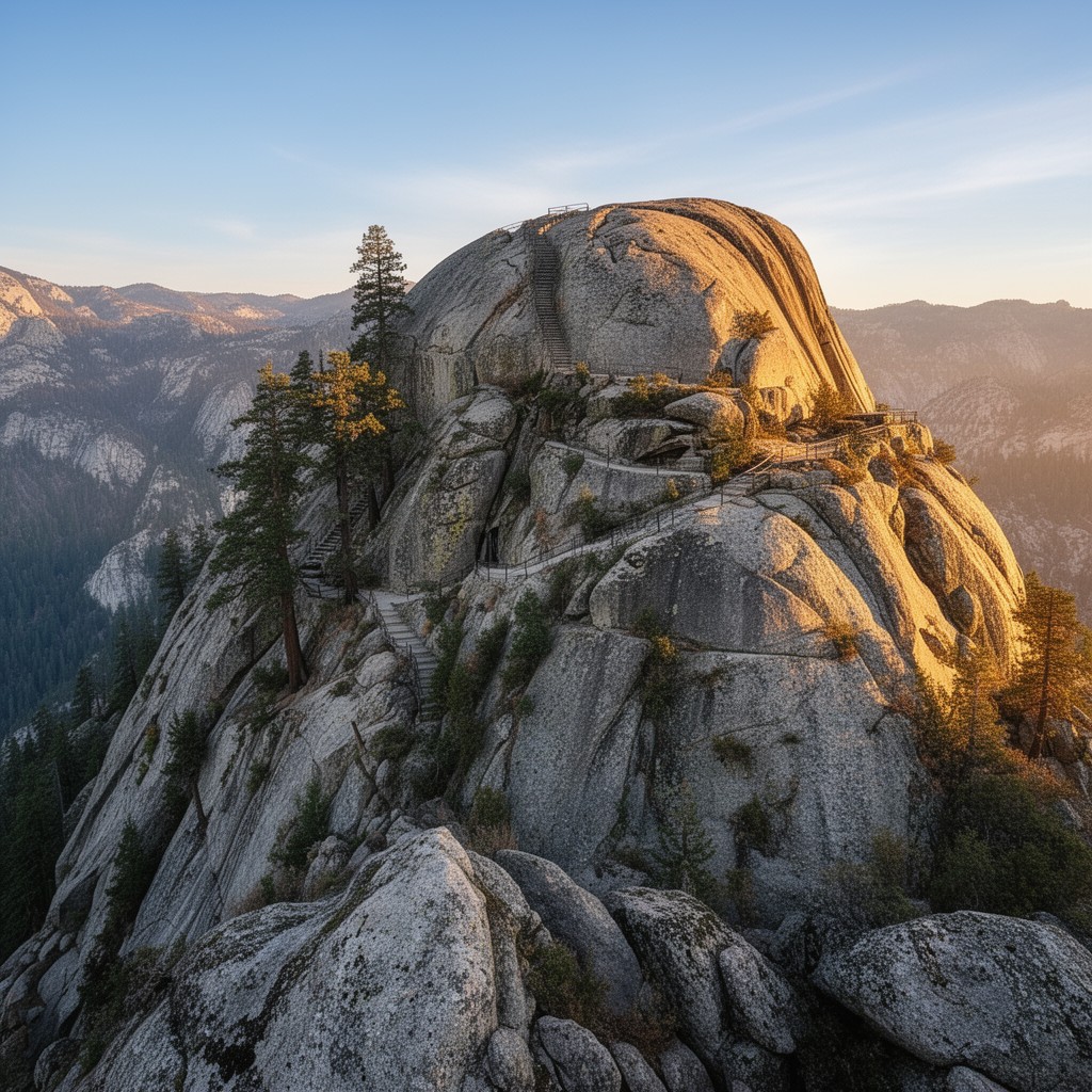 AI-generated illustration of Moro Rock