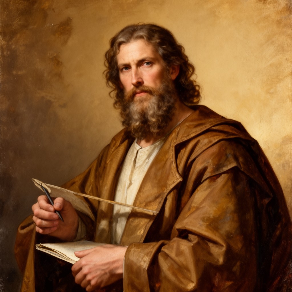 AI-generated illustration of Andrew the Apostle