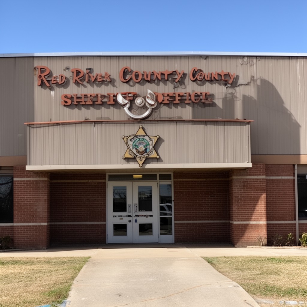 AI-generated illustration of Red River County Sheriff’s Office
