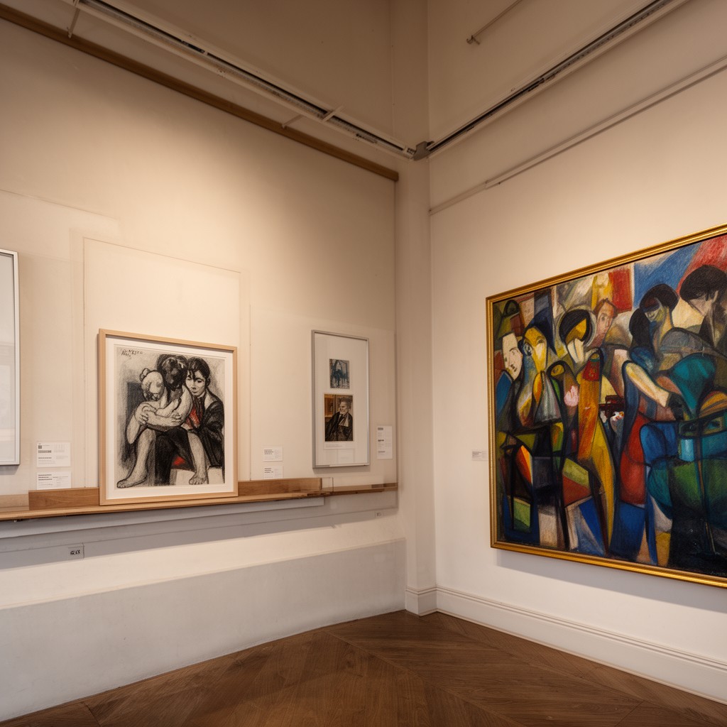 AI-generated illustration of Musée Matisse, Le Cateau-Cambrésis