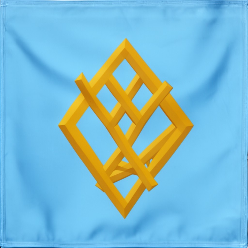 AI-generated illustration of Crimean Tatar flag