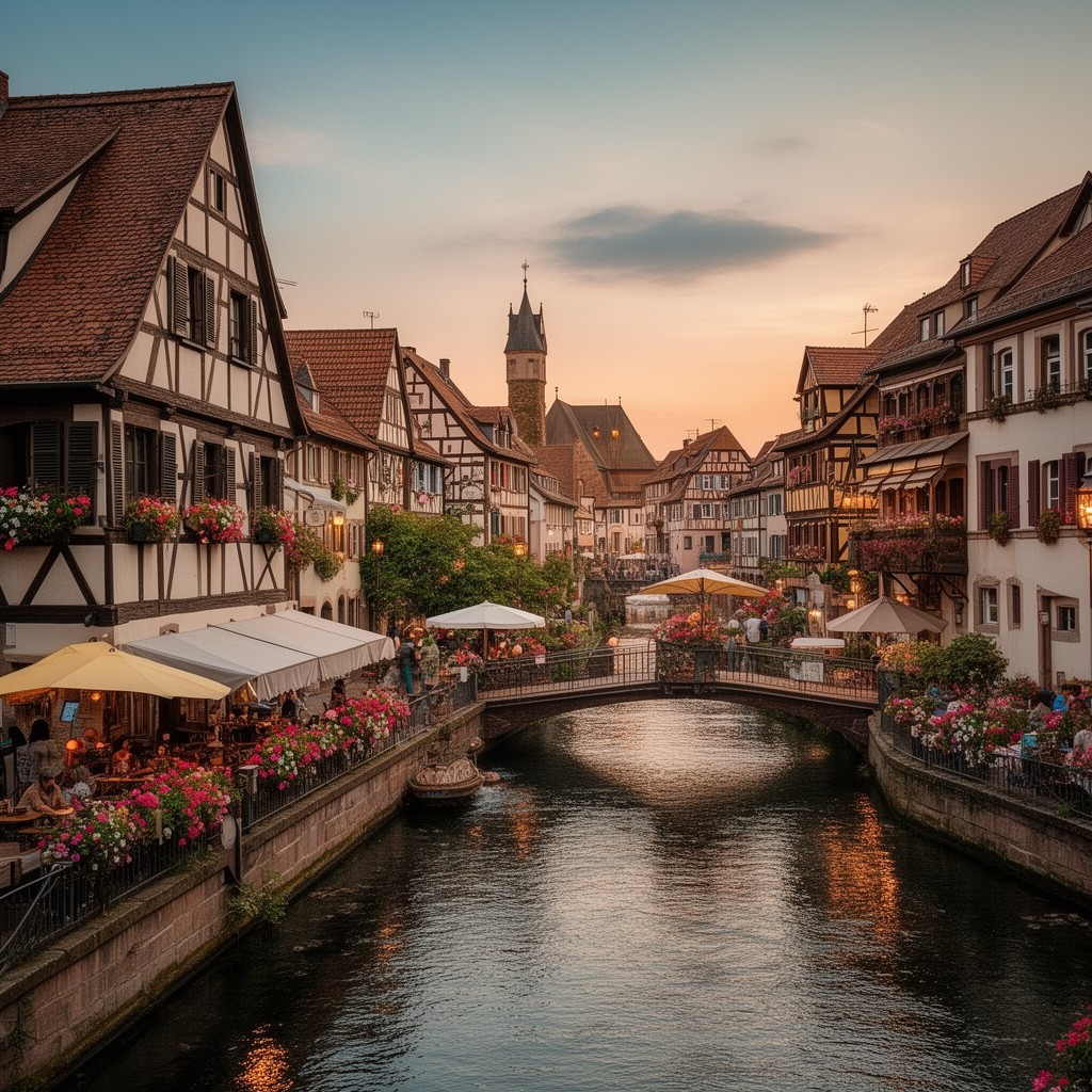 AI-generated illustration of Colmar