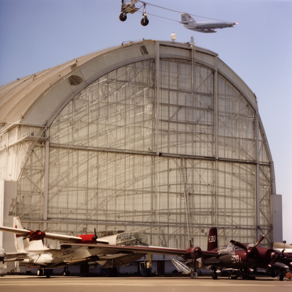 AI-generated illustration of Hangar Three