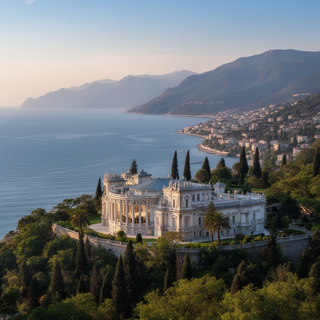 AI-generated illustration of Livadia, Crimea
