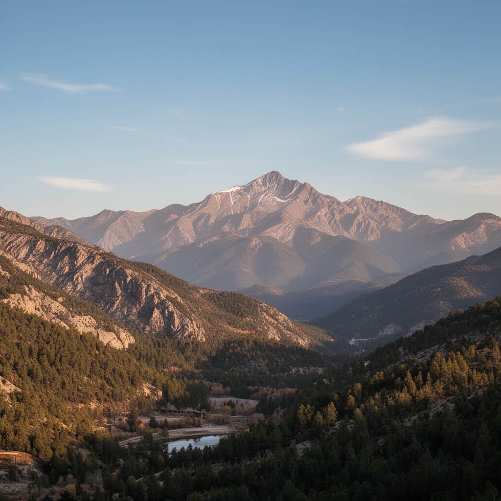 AI-generated illustration of Sierra Nevada (Spain)