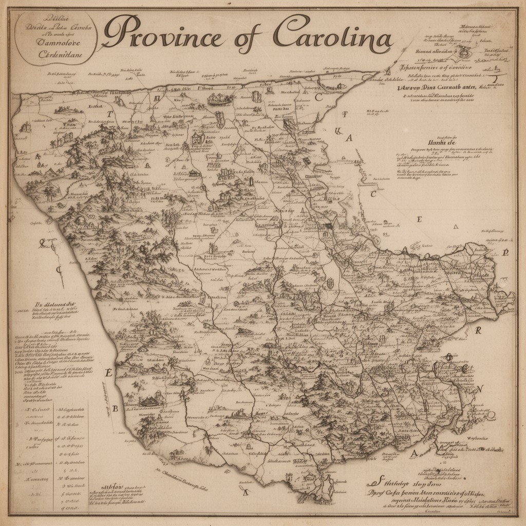 AI-generated illustration of Province of Carolina
