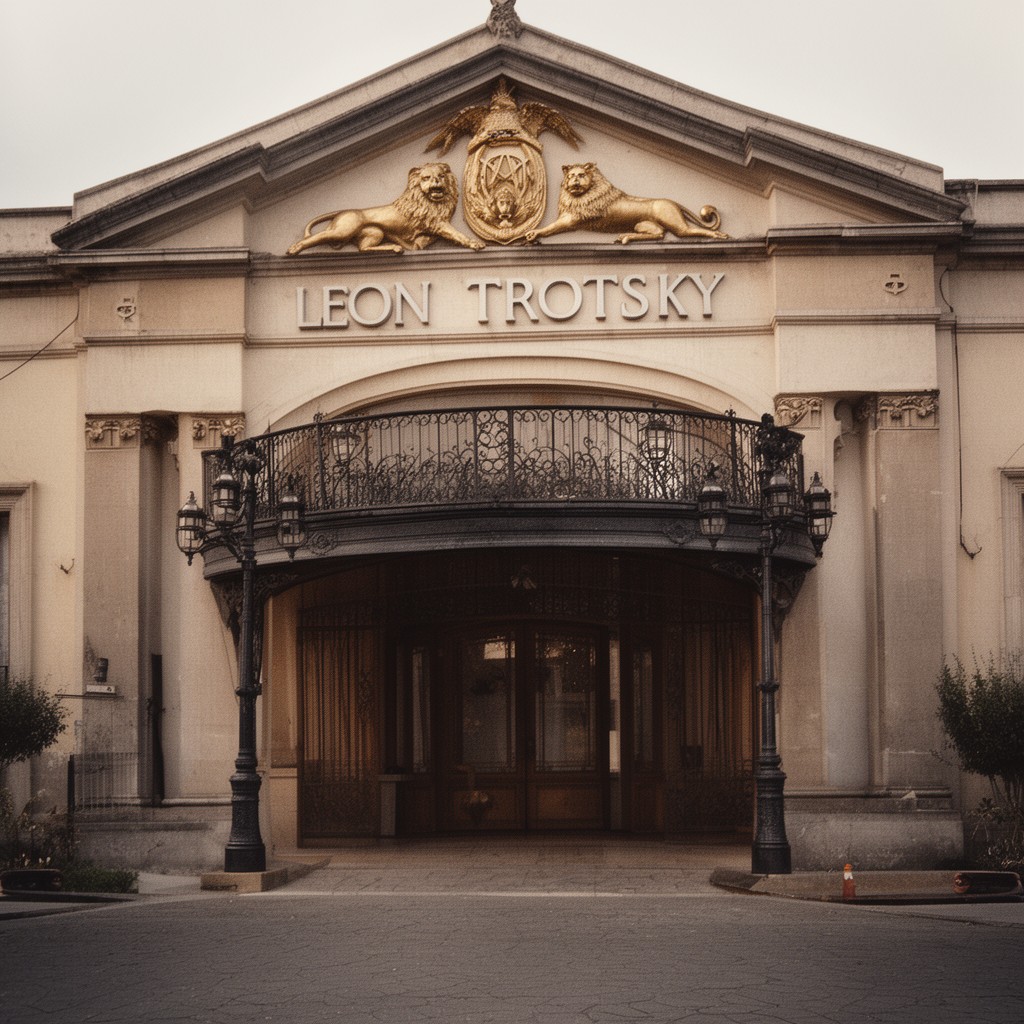 AI-generated illustration of Leon Trotsky Museum