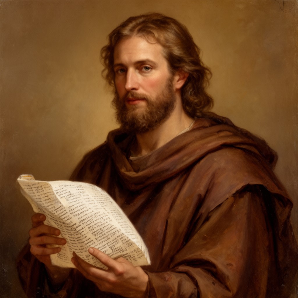 AI-generated illustration of James the Just