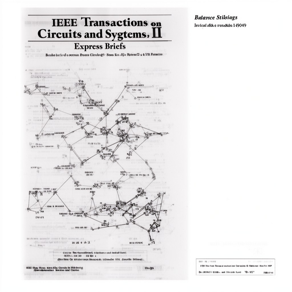 AI-generated illustration of IEEE Transactions on Circuits and Systems II: Express Briefs