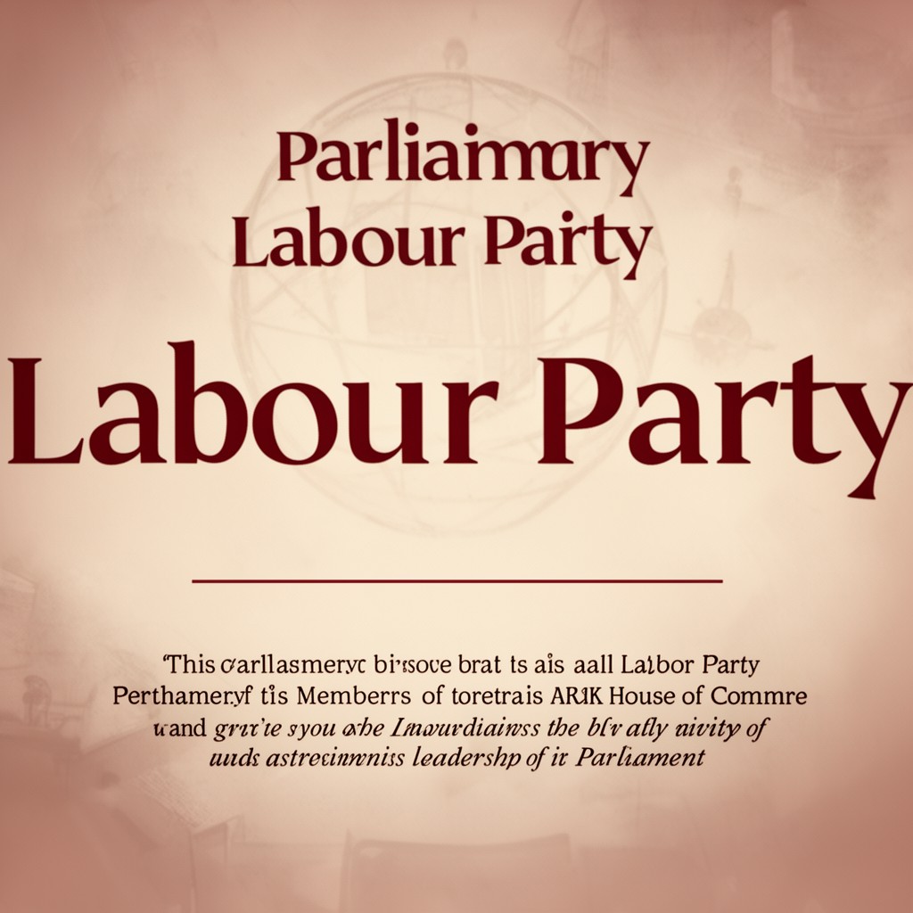 AI-generated illustration of Parliamentary Labour Party