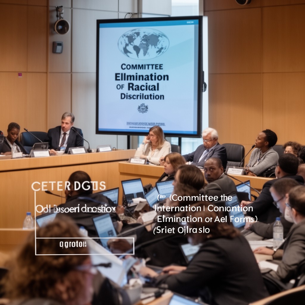 AI-generated illustration of Committee on the Elimination of Racial Discrimination