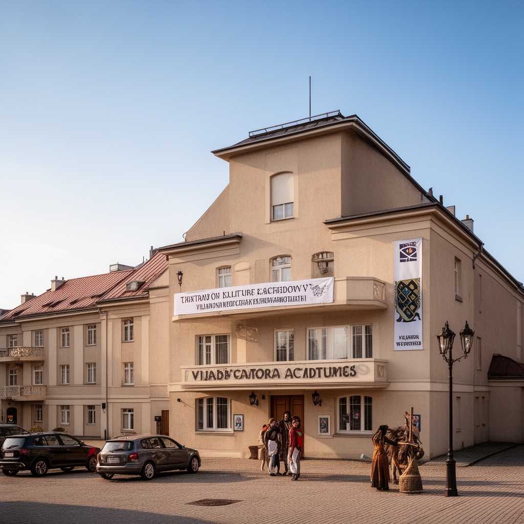 AI-generated illustration of Viljandi Culture Academy
