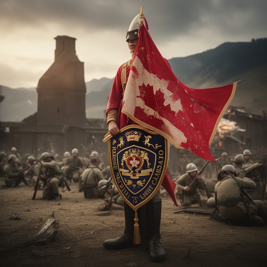 AI-generated illustration of Princess Patricia's Canadian Light Infantry