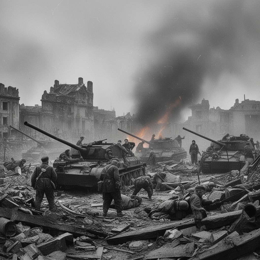 AI-generated illustration of Soviet 62nd Army