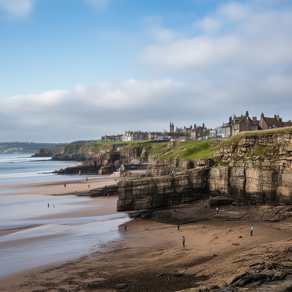 AI-generated illustration of Elie and Earlsferry