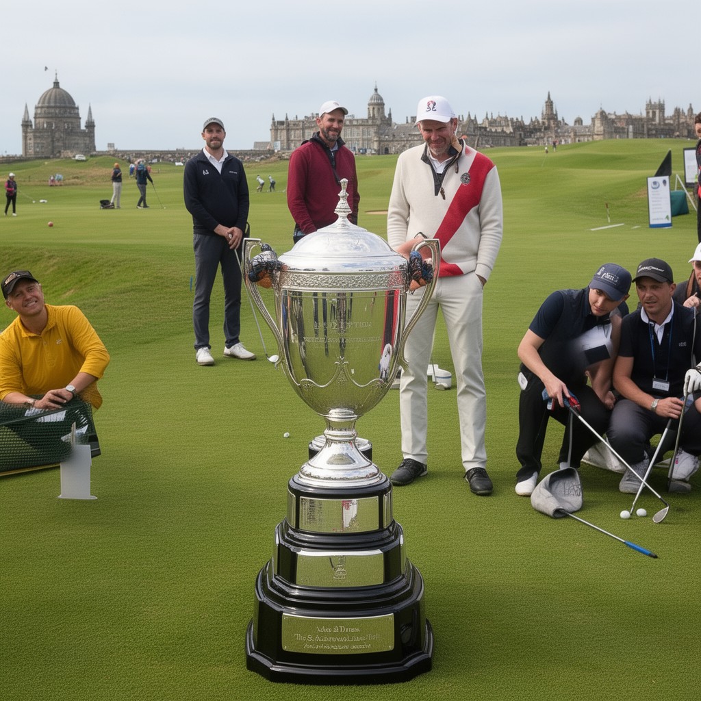 AI-generated illustration of St Andrews Links Trophy