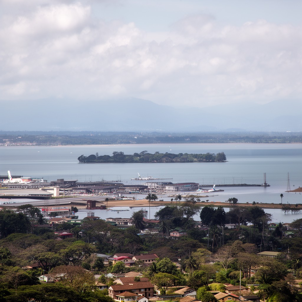 AI-generated illustration of Entebbe