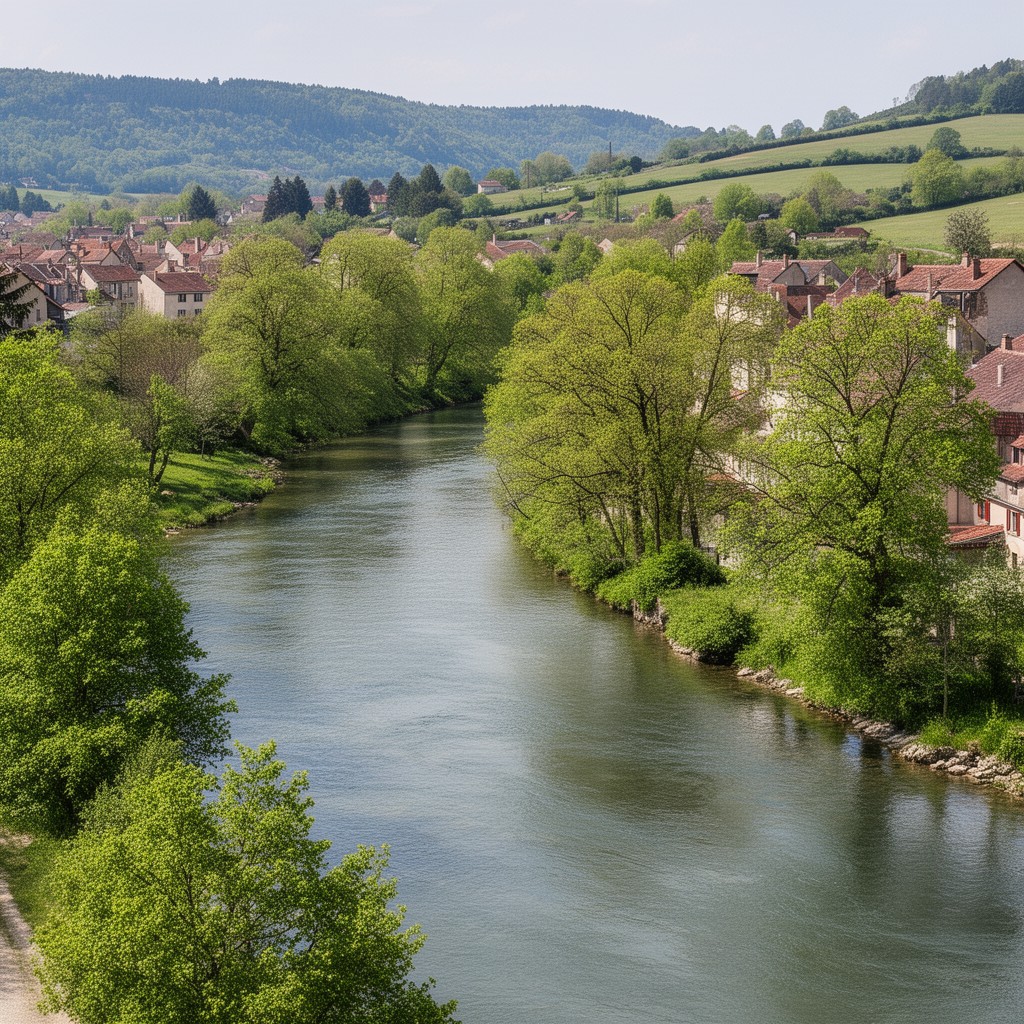 AI-generated illustration of Yonne