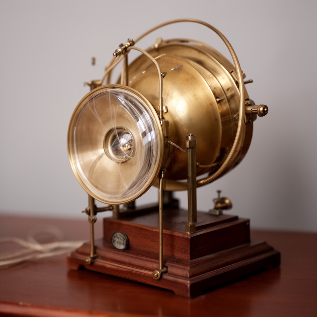 AI-generated illustration of photophone