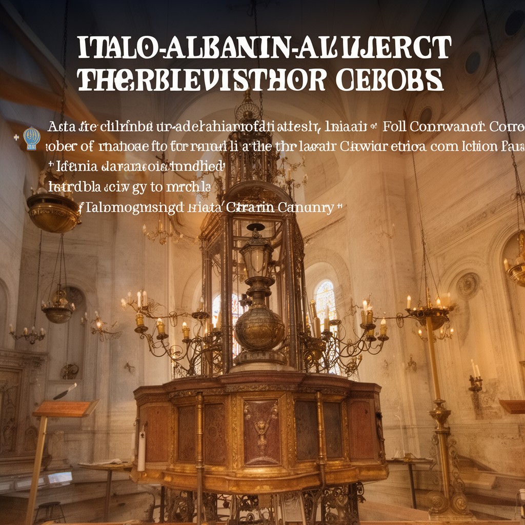 AI-generated illustration of Italo-Albanian Catholic Church