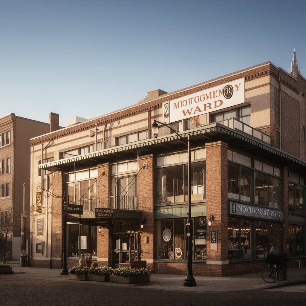 AI-generated illustration of Montgomery Ward