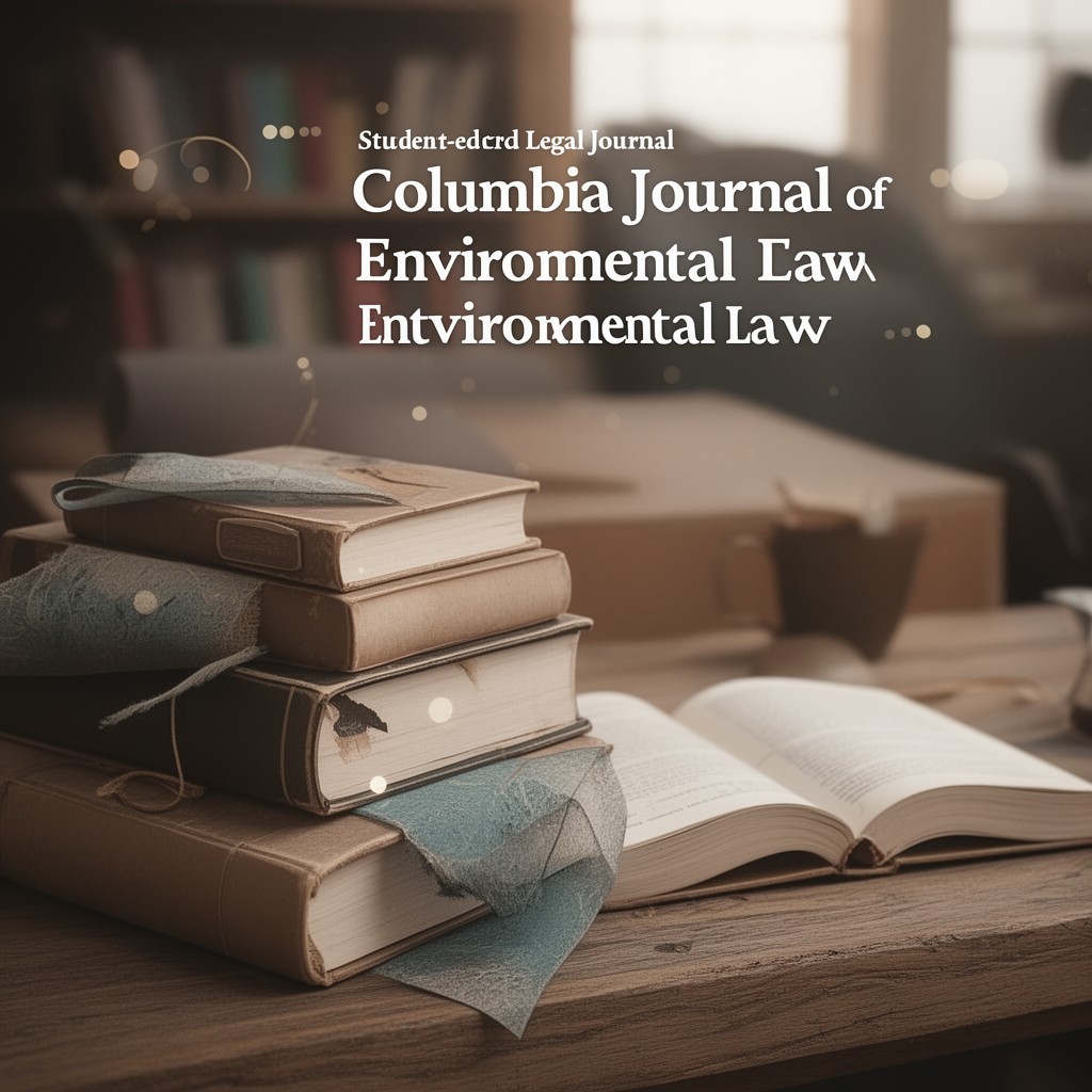 AI-generated illustration of Columbia Journal of Environmental Law