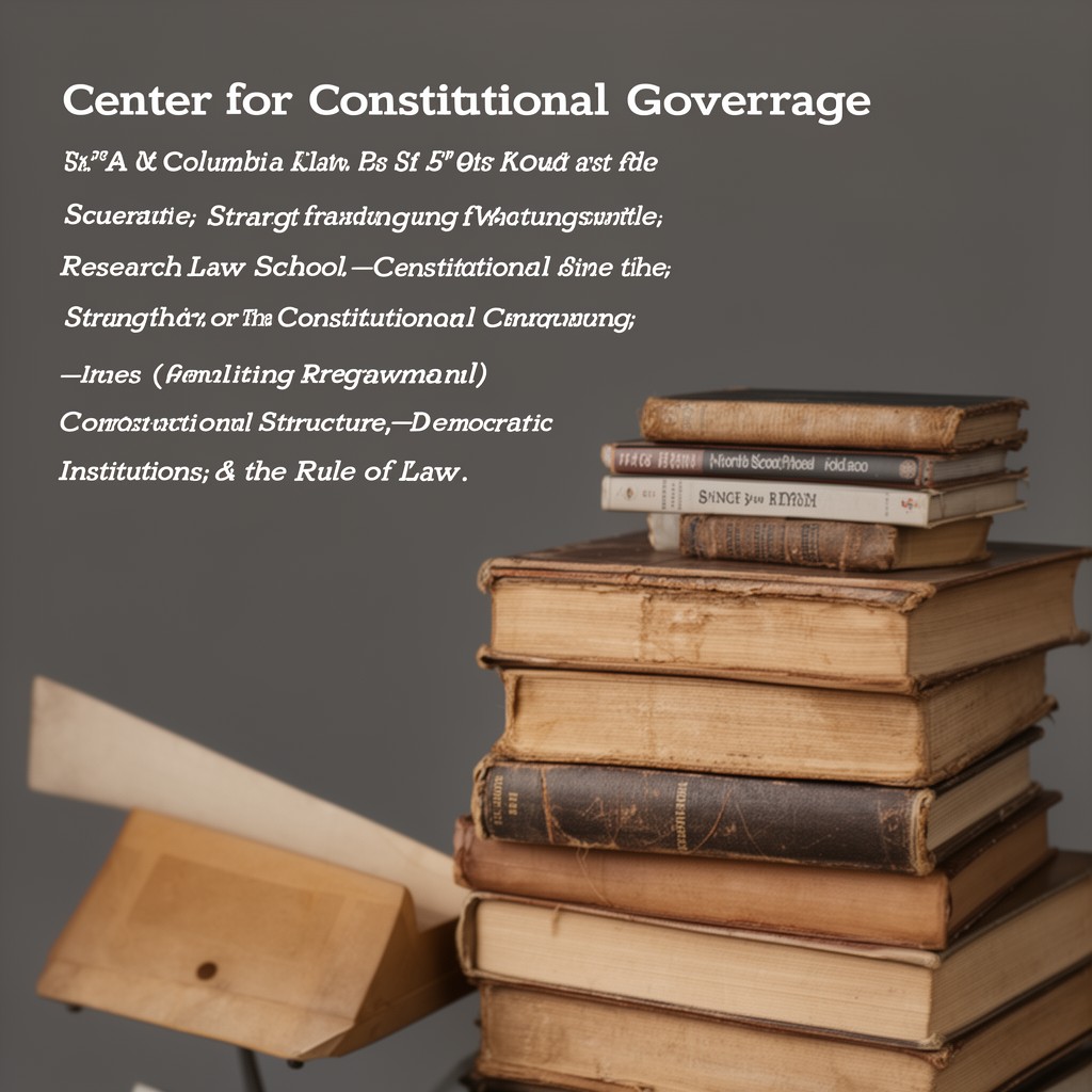 AI-generated illustration of Center for Constitutional Governance