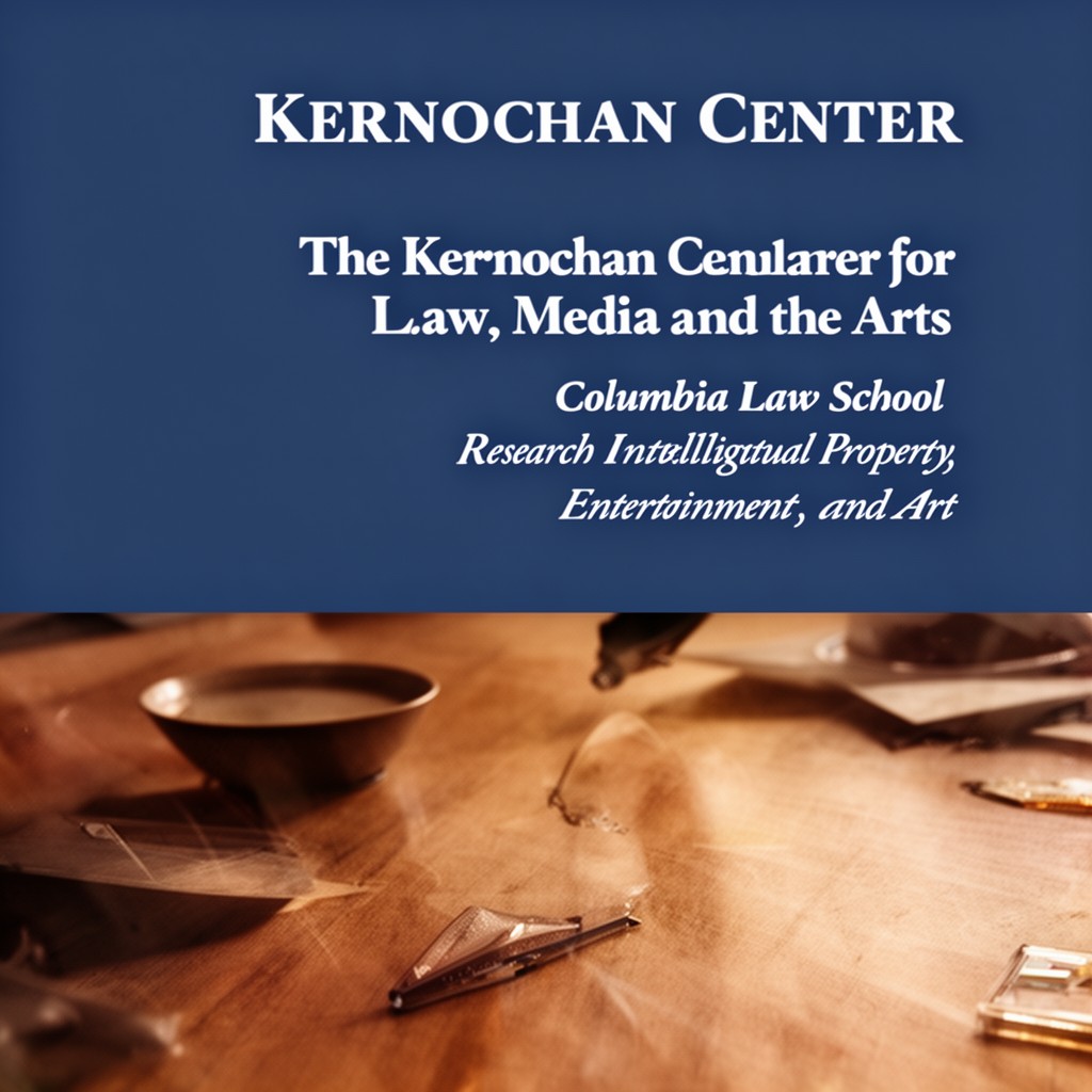 AI-generated illustration of Kernochan Center for Law, Media and the Arts