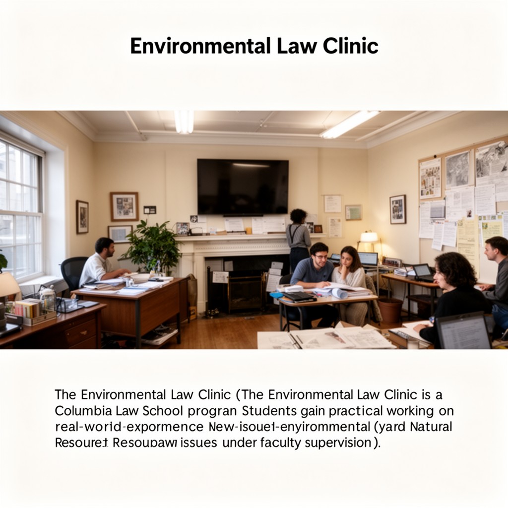 AI-generated illustration of Environmental Law Clinic
