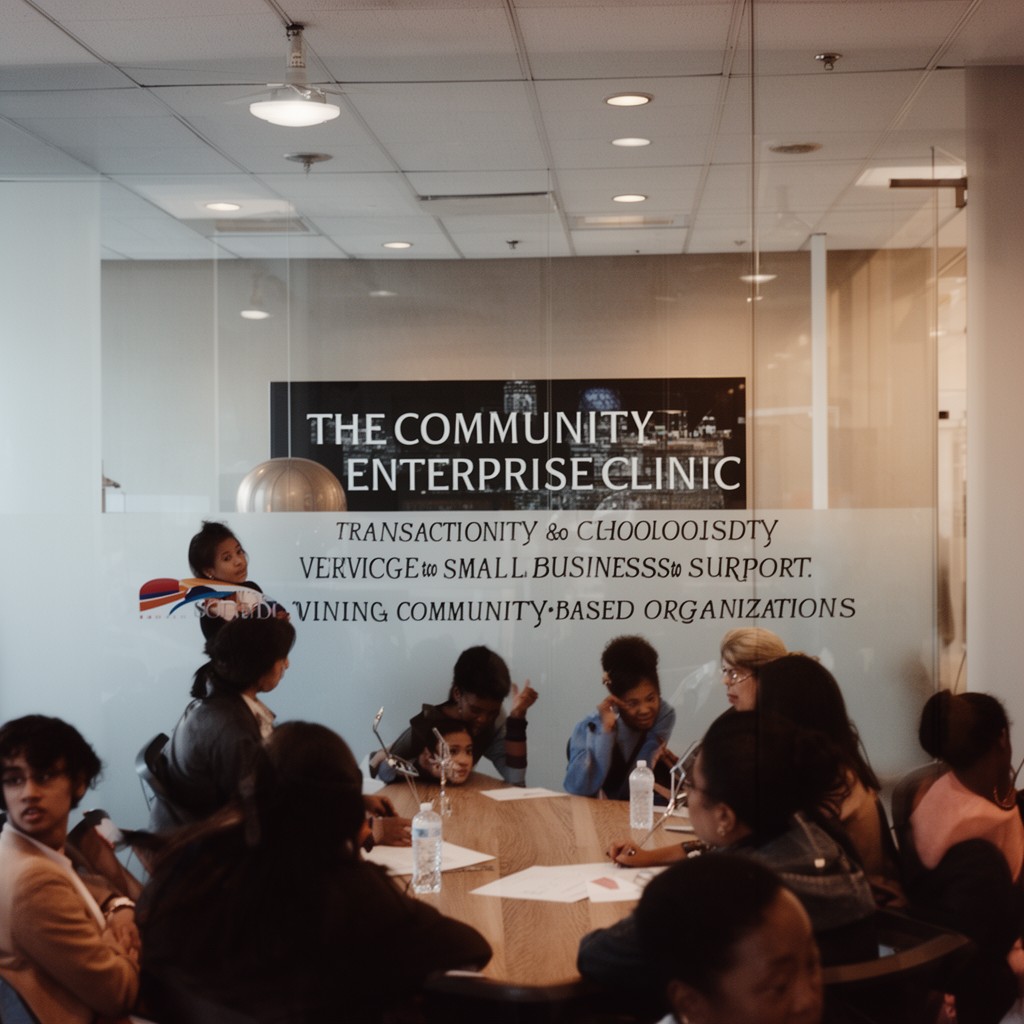 AI-generated illustration of Community Enterprise Clinic