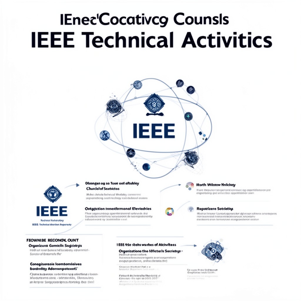 AI-generated illustration of IEEE Technical Activities