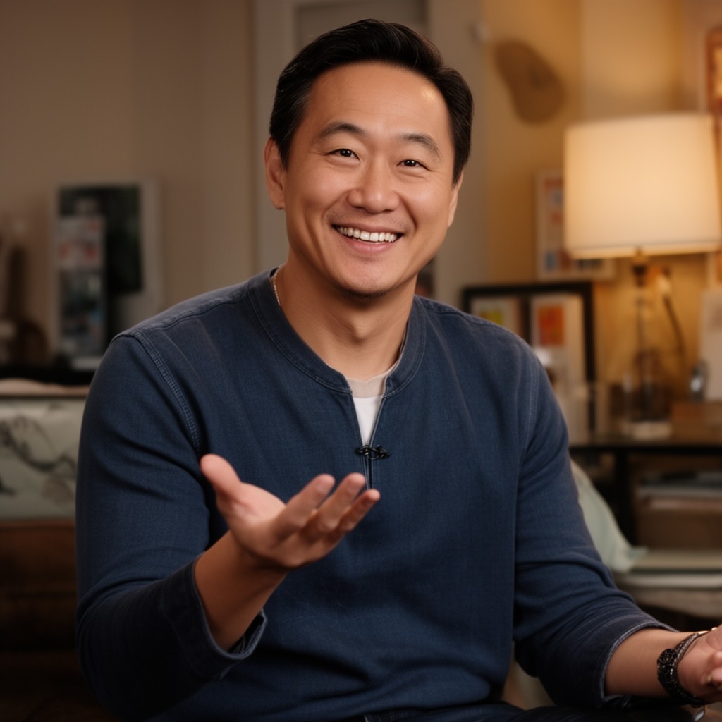 AI-generated illustration of Ken Jeong