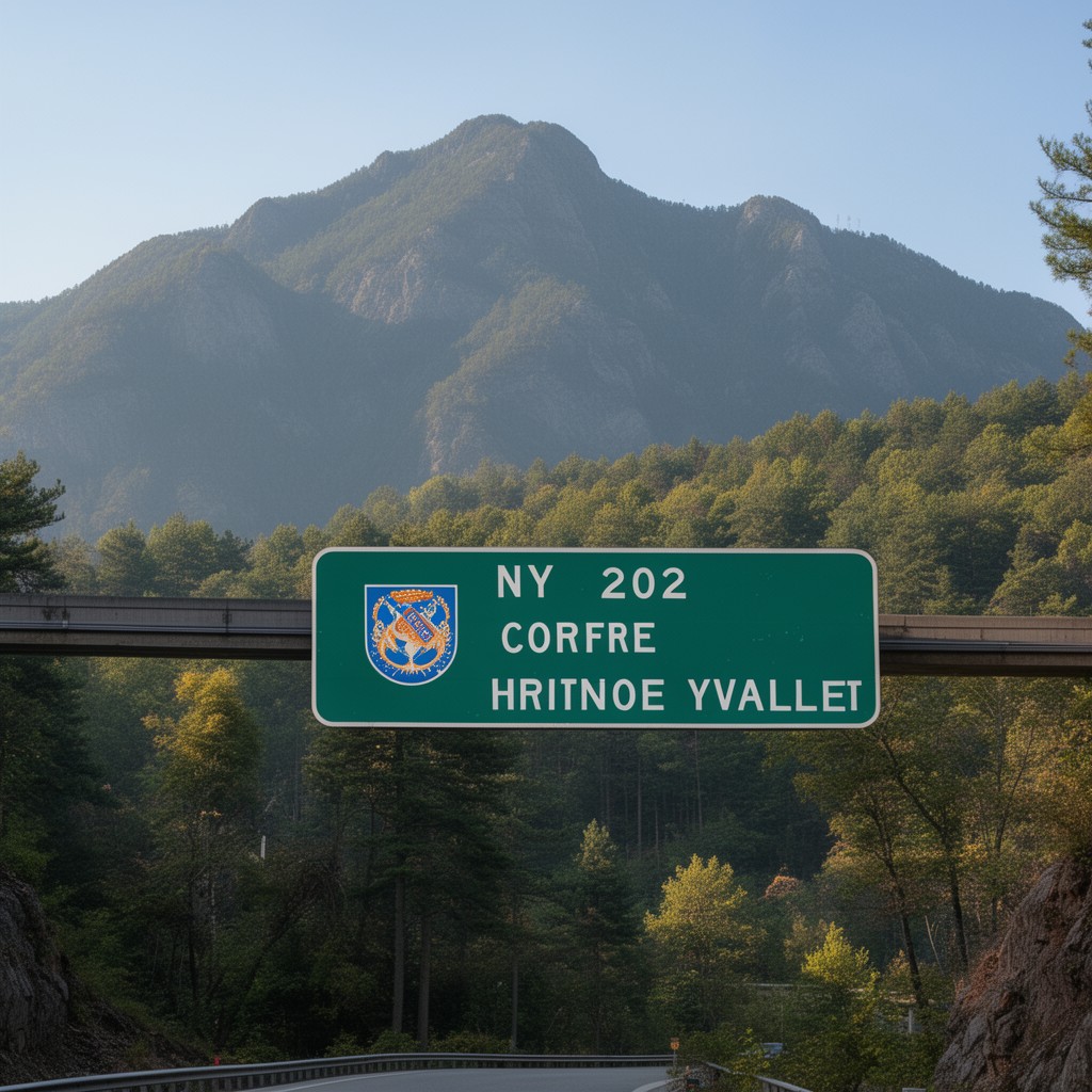 AI-generated illustration of NY 202