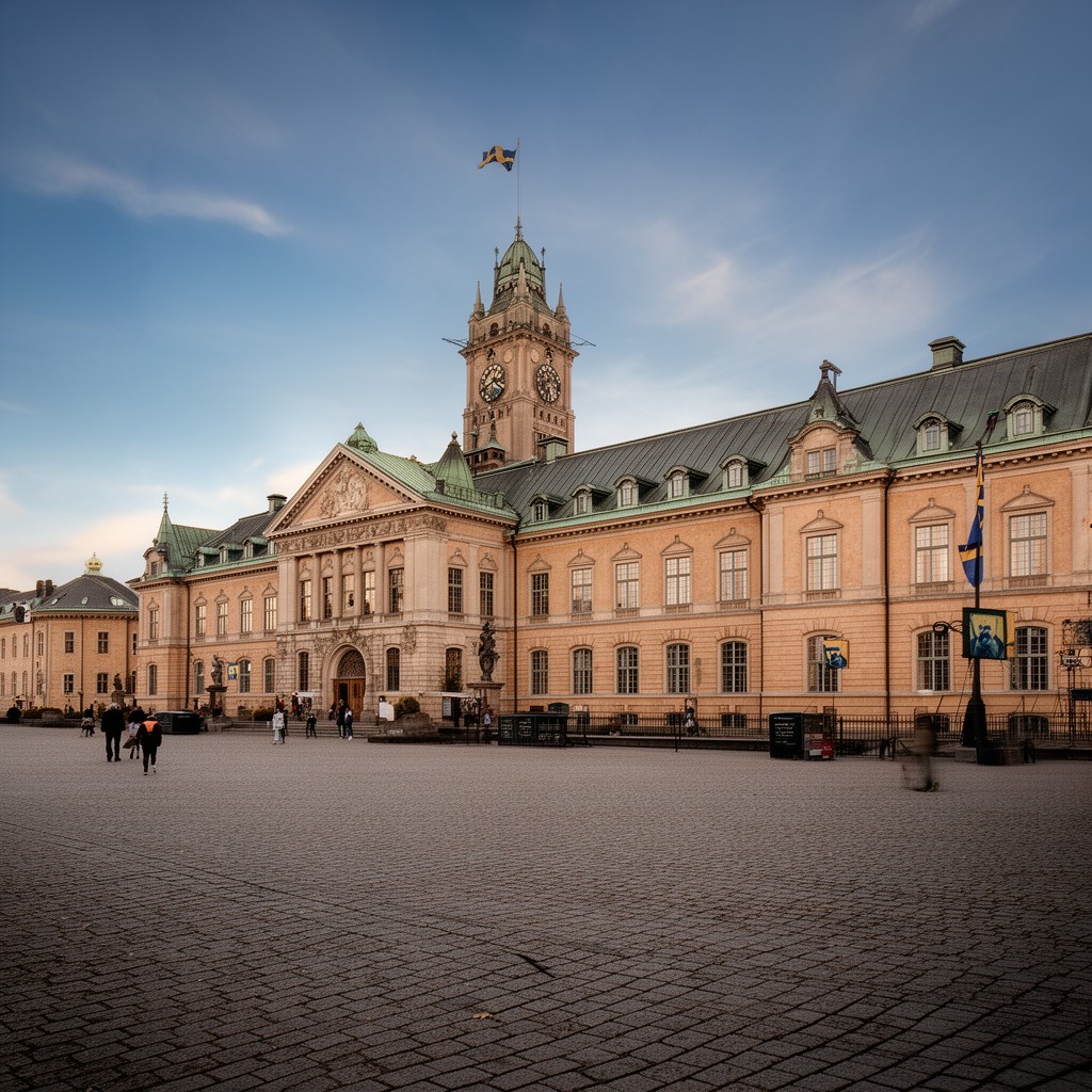 AI-generated illustration of Riksdag