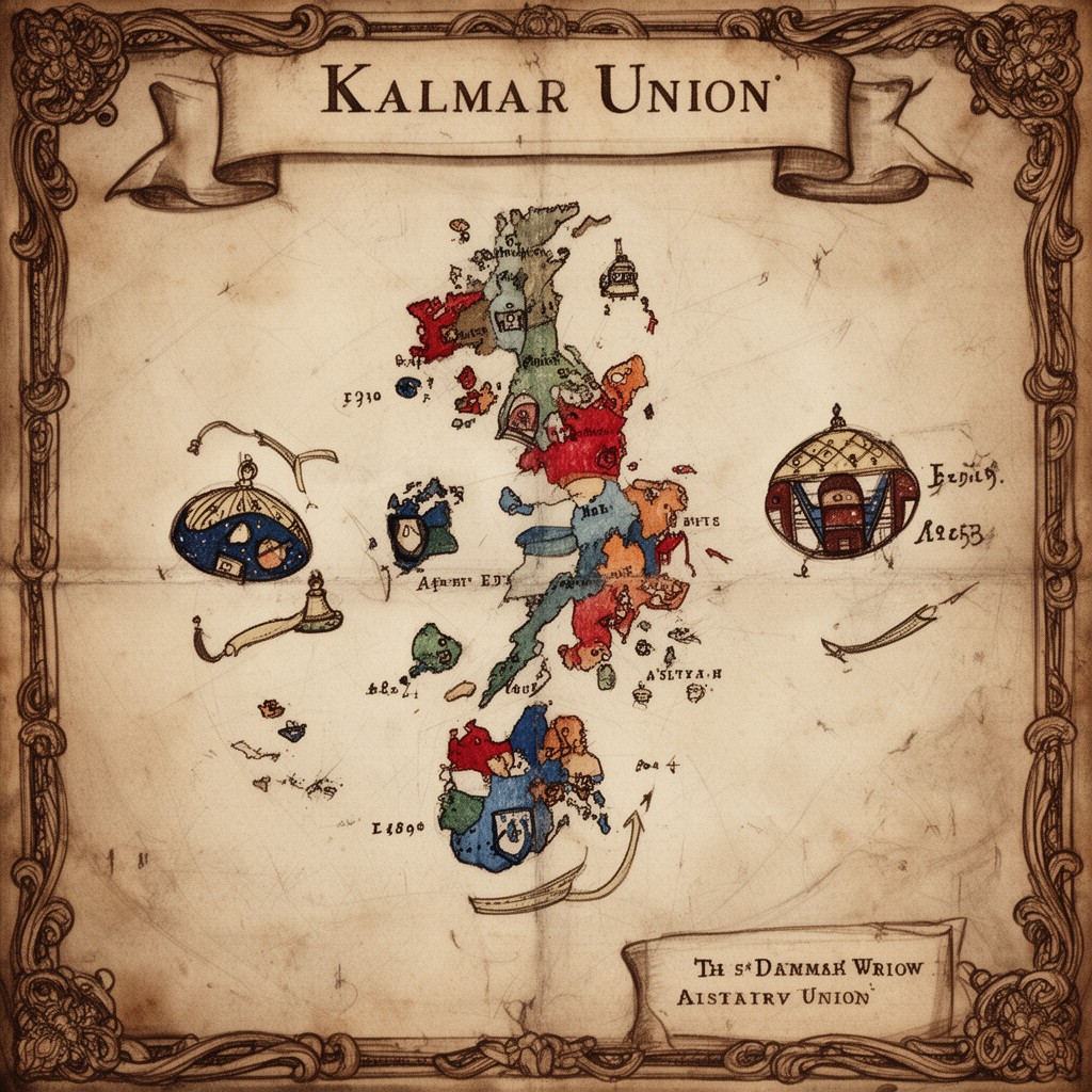AI-generated illustration of Kalmar Union