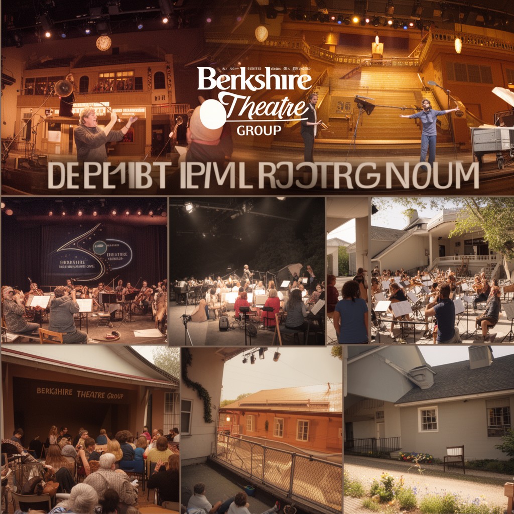 AI-generated illustration of Berkshire Theatre Group