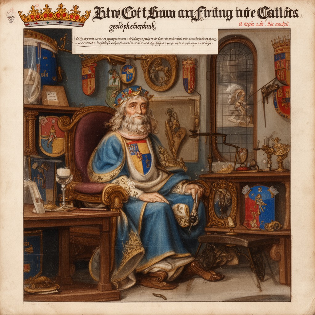 AI-generated illustration of King of Castile