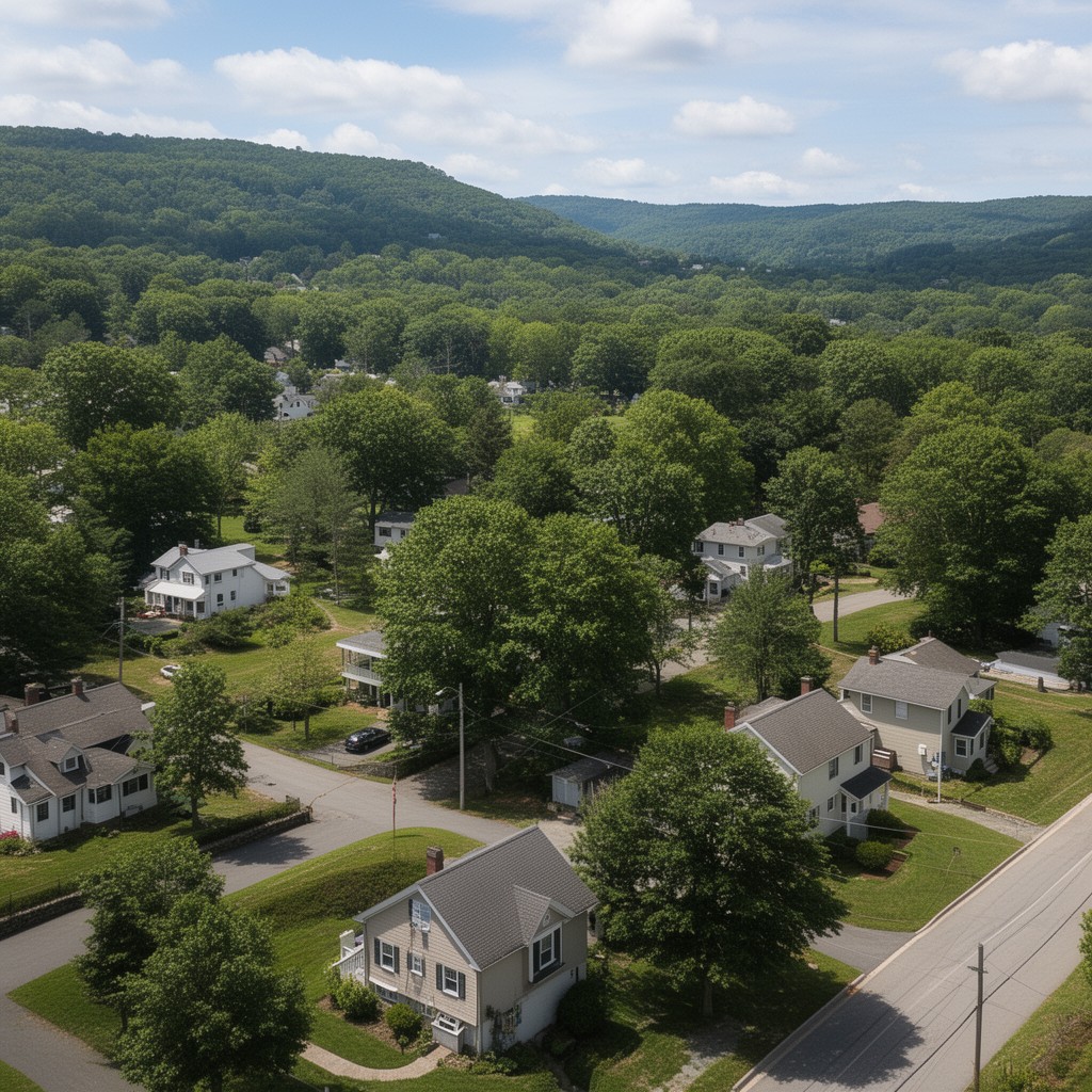AI-generated illustration of Redding Ridge