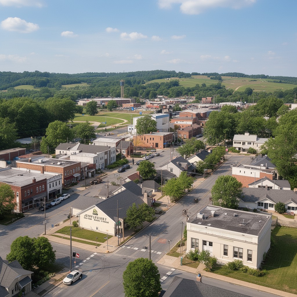 AI-generated illustration of Radcliff, Kentucky
