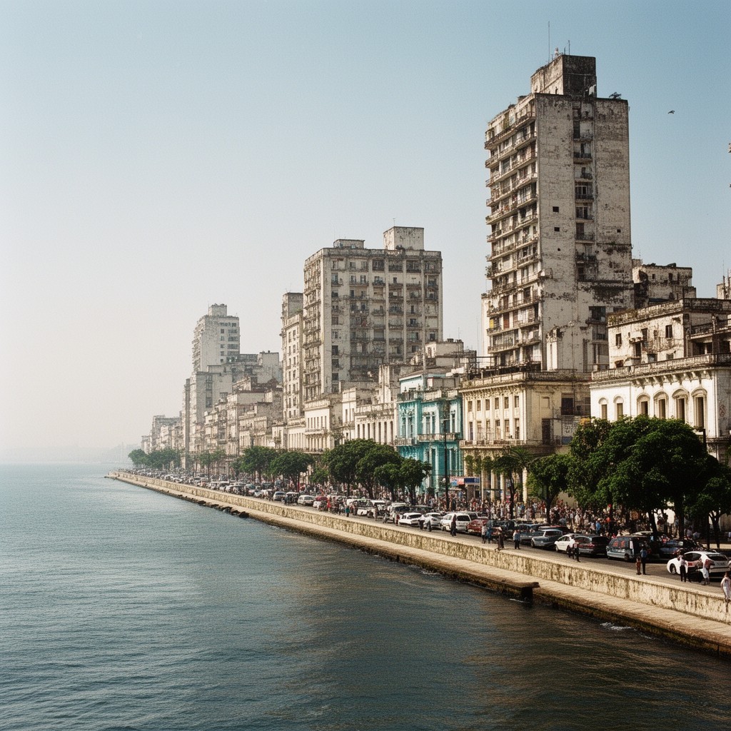 AI-generated illustration of Vedado