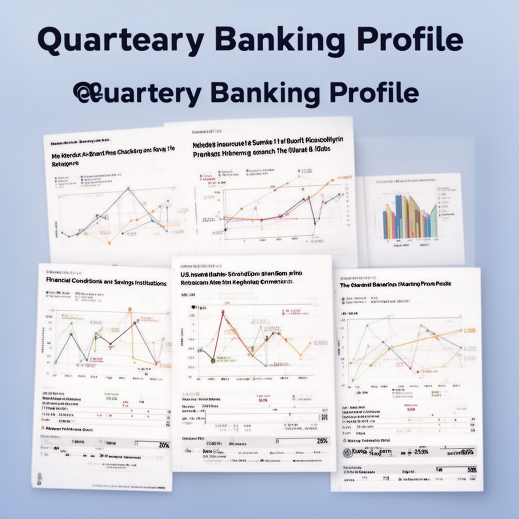 AI-generated illustration of Quarterly Banking Profile