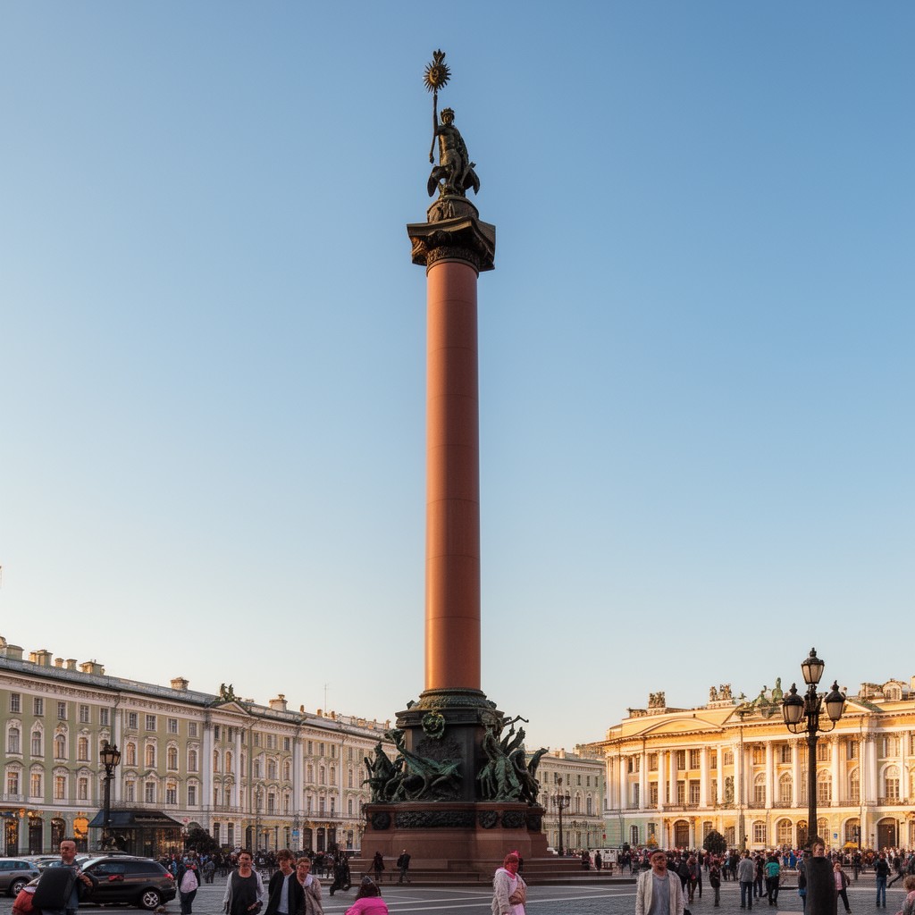 AI-generated illustration of Alexander Column